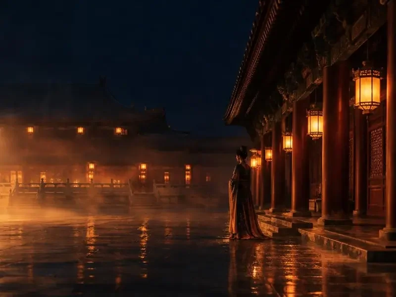 专题宫墙之上背景图